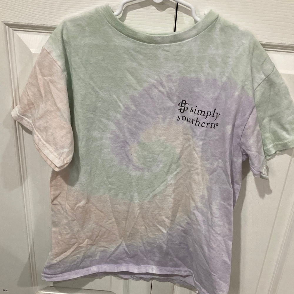 Simply Southern Pastel Swirl Tee